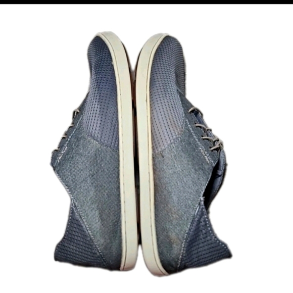 OluKai Men’s Nohea Moku No Tie Boat Shoes In Charcoal / Clay 13 - Picture 10 of 13